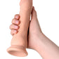 RealStick Elite Quentin gerçekçi Yapay Penis, TPR, çıplak, 21 cm