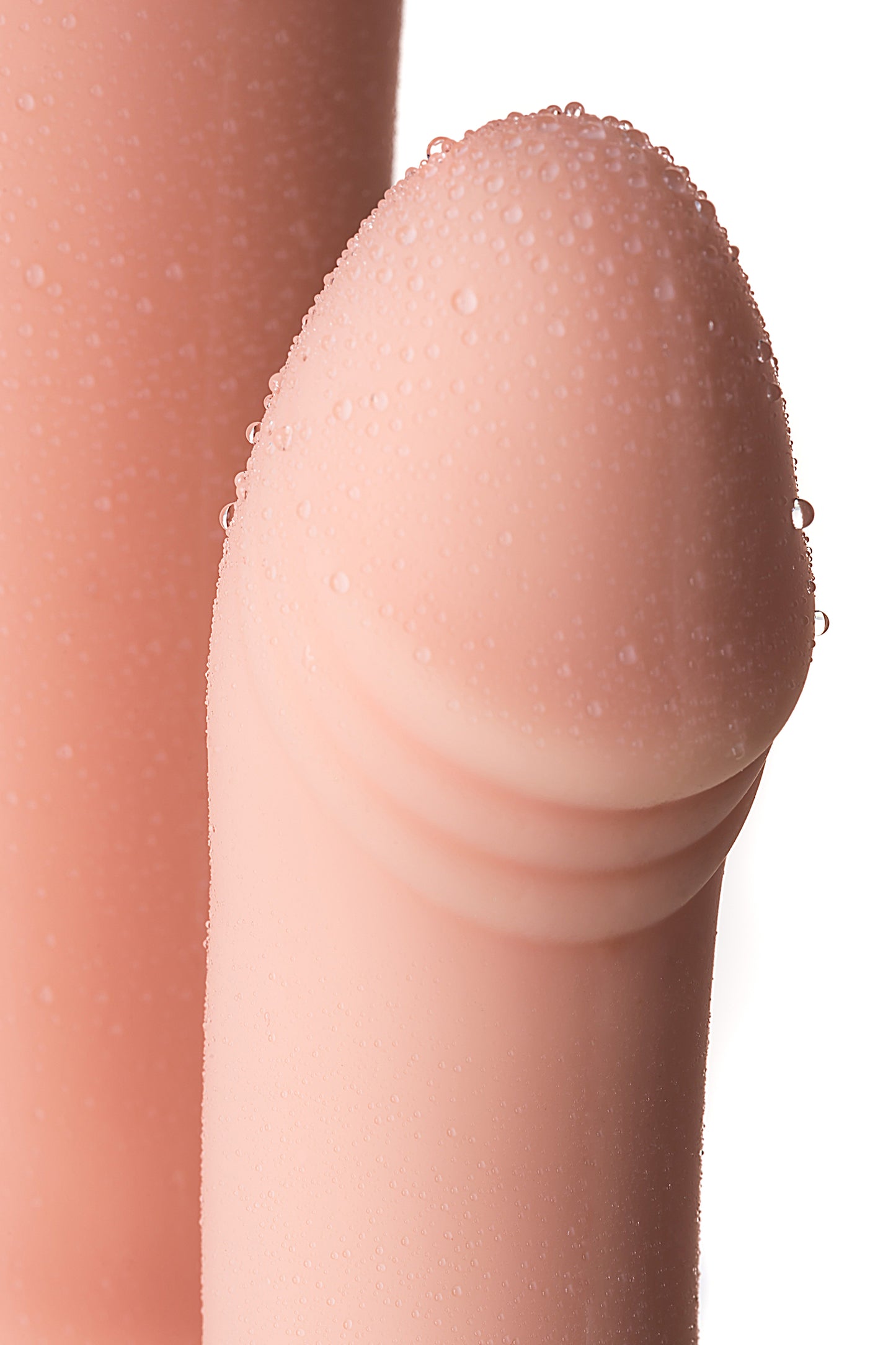 Gerçekçi TOYFA A-Toys Twint yapay penis, silikon, çıplak, 19,5 cm