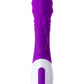 JOS TATY  Klitoral Uyarıcı Vibratör, silikon, mor, 21,5 cm