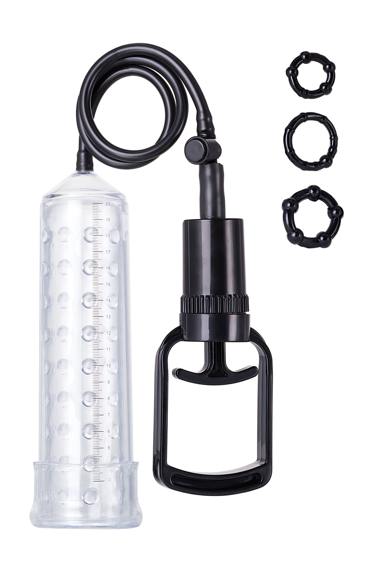 A-Toys by TOYFA penis pompası, TPE, transparan, 23,5 cm