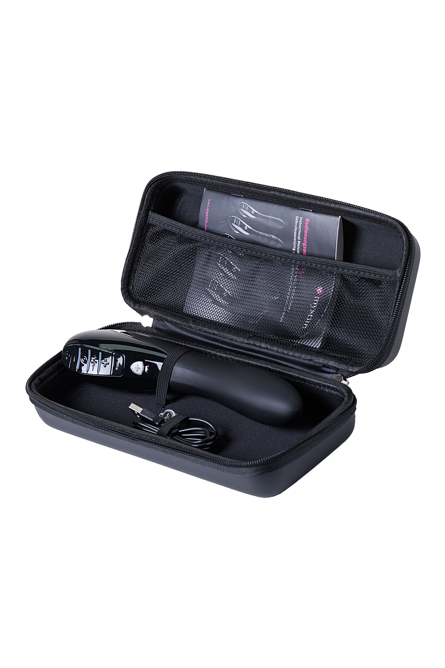 Mystim Electric Eric Elektro Stimülasyonlu Vibratör, siyah, 27 cm, Silikon