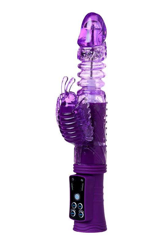 A-Toys by TOYFA High-Tech Klitoral Uyarıcı Vibratör, TPR, mor, 23 cm