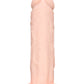 RealStick Silicone Jared L yapay penis, Silekspan, çıplak, 18 cm