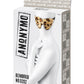 Anonymo BDSM Maske #0202, PU deri, baskılı, 26 cm