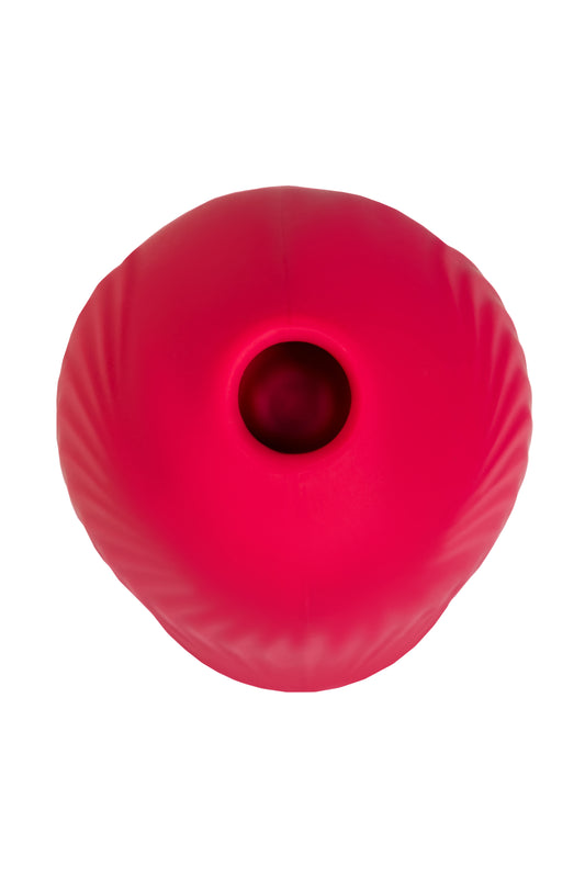 Qli by Flovetta Birdie'den vakum dalgası klitoral uyarıcı, silikon, kırmızı, 6,3 cm
