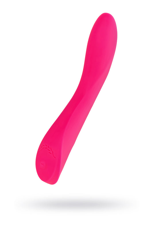 JOS Twig Vibratör, 5 titreşim modu, silikon, pembe, 20,5 cm, Ø 3,4 cm