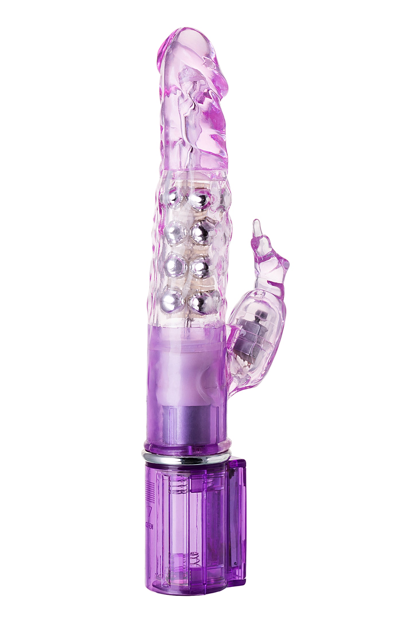A-Toys by TOYFA High-Tech Klitoral Uyarıcı Vibratör, TPE, mor, 26,5 cm
