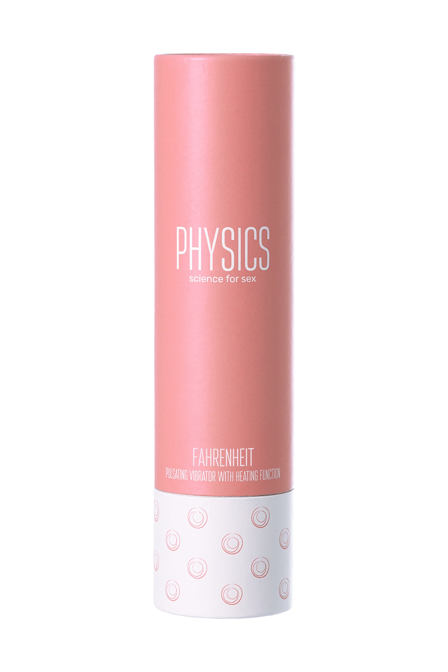 PHYSİCS FAHRENHEİT Titreşimli Toplu Isıtmalı Vibratör, silikon, pembe, 19 cm