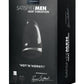 Satisfyer Men Heat Vibratiion Masturbator Gerçekçi Olmayan, Silikon, Siyah, 15 cm