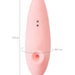 Flovetta by Toyfa Vakum uyarıcısı Lily, silikon, pembe, 13 cm