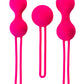 A-Toys by TOYFA Redvil Vajinal Top Seti, silikon, pembe, 16,5 cm