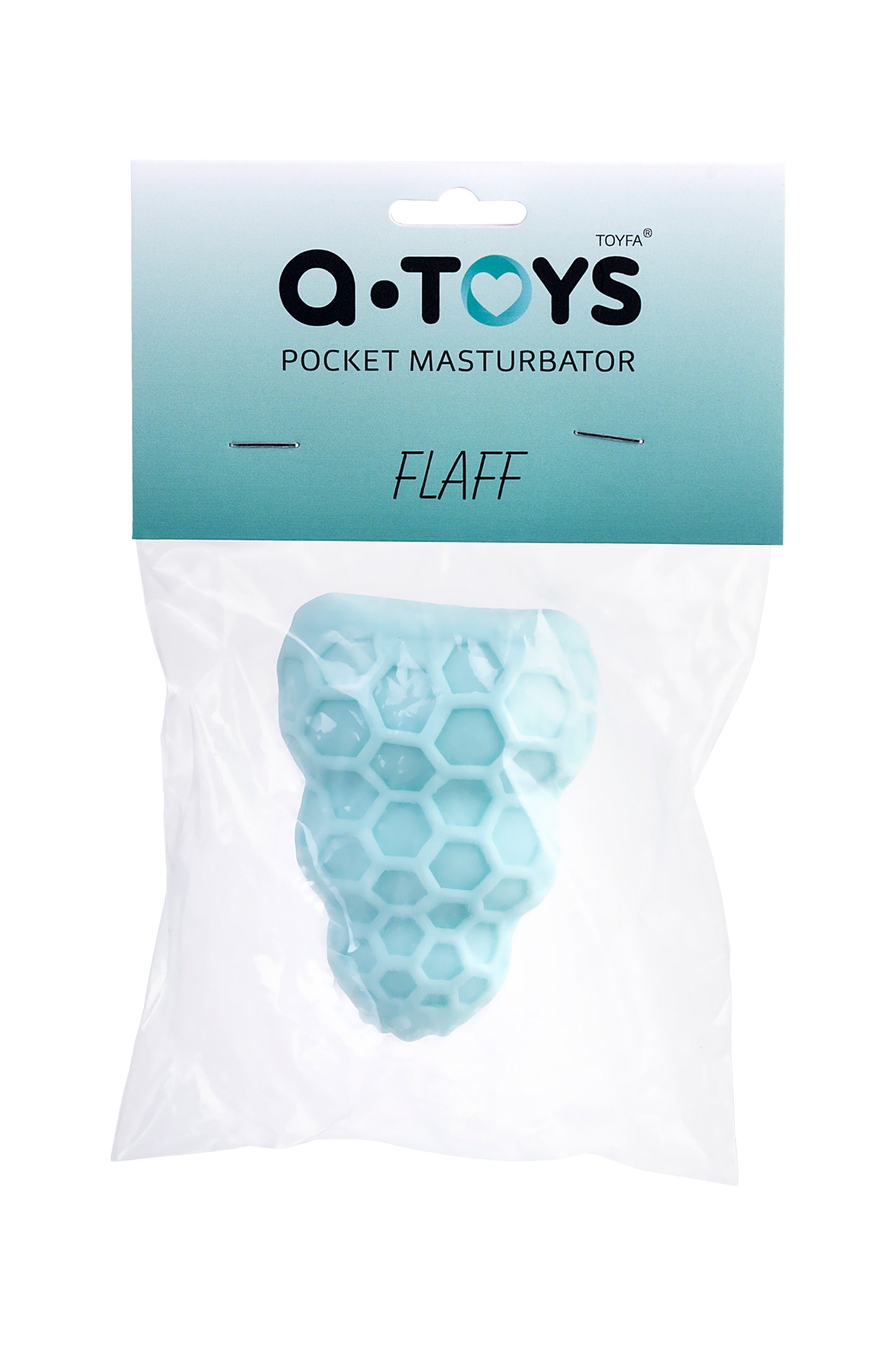 A-Toys by TOYFA Masturbator Flaff, TPE, turkuaz, 8cm, Ø 2,9 cm