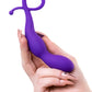 ToDo by Toyfa Wlap Anal Plug, silikon, mor, 16 cm, Ø 2,5 cm