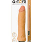 A-Toys by TOYFA Mang Realistik Vibratör, TPE, Ten, 20 cm