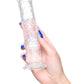 A-Toys by TOYFA Auri yapay penis, TPE, transparan, 20 cm