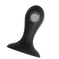 Erotist Hidro Anal Plug, S, silikon, siyah, 8,5 cm
