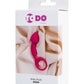 ToDo by Toyfa Bong Anal Plug, silikon, pembe, 12,5 cm, Ø 2,5 cm