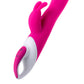 JOS ELLY Isıtmalı Vibratör,  silikon, pembe, 21,5 cm