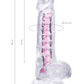 A-Toys by TOYFA  Paret Jel Dildo, TPE, Şeffaf, 18 cm