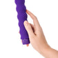 A-Toys by TOYFA  Vibratör, silikon, mor, 17 cm