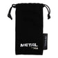 Metal by TOYFA Anal Plug, mor, mor kristalli, 8,2 cm, Ø3,4 cm, 85 g