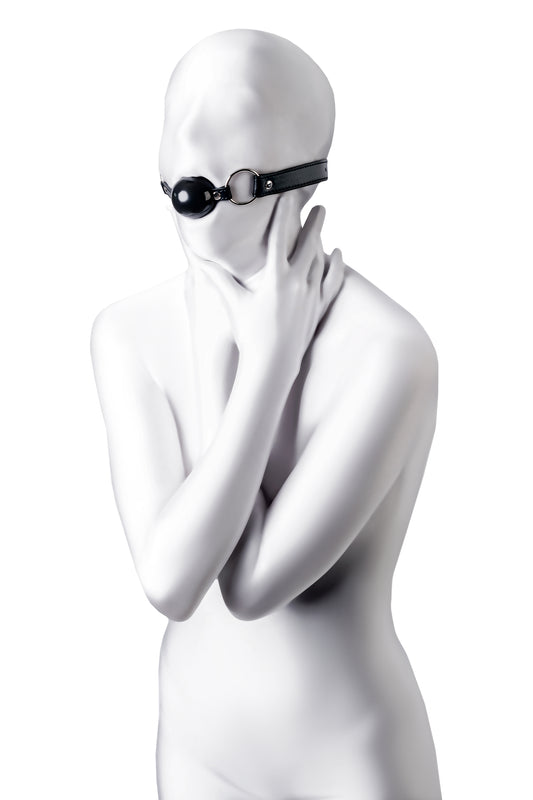 Anonymo BDSM Ağız Topu #0304, TPR, siyah, 64 cm
