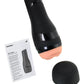 Satisfyer Men Classic Masturbator gerçekçi Olmayan, TPE, siyah, 25,4 cm