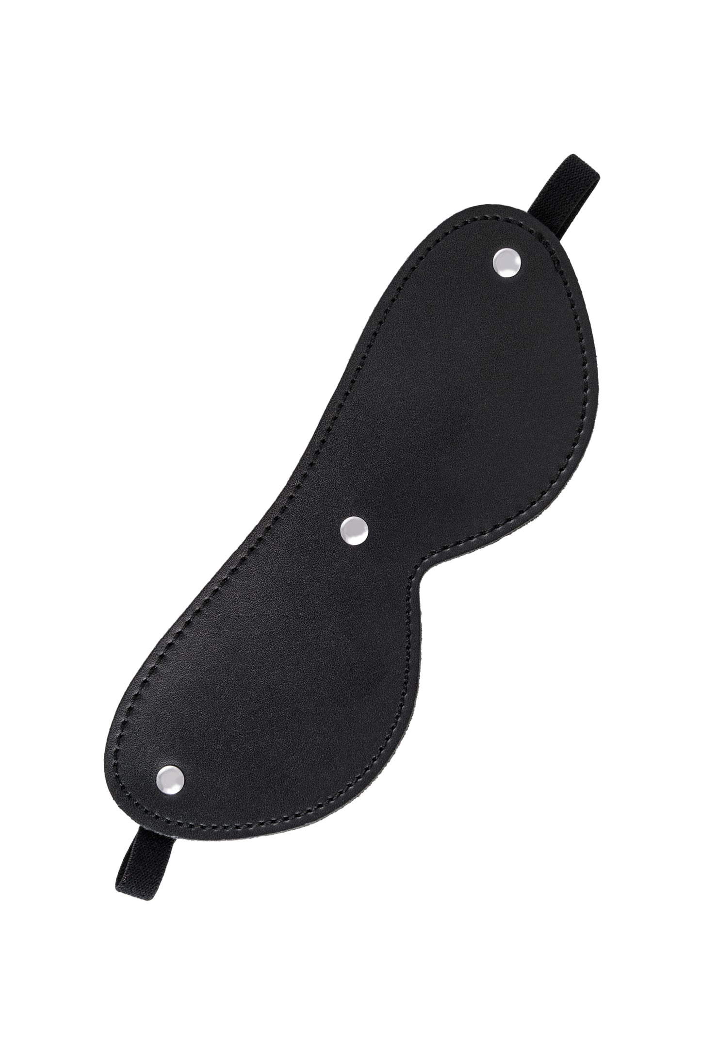 Anonymo BDSM Maske , PU deri, Siyah, 24 cm