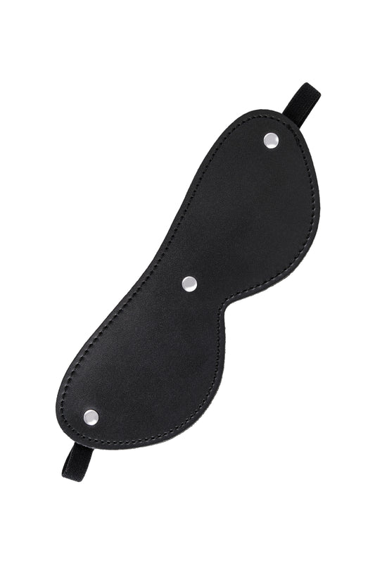 Anonymo BDSM Maske , PU deri, Siyah, 24 cm