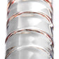 Sexus Glass Çift Taraflı Cam Dildo, Şeffaf, 22 cm