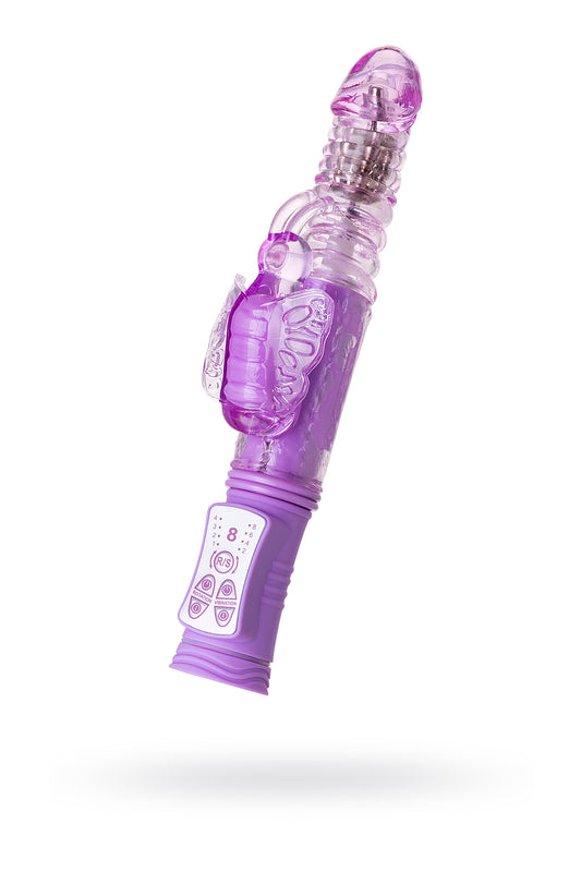 A-Toys by TOYFA Serk High-Tech  Klitoral Uyarıcı Vibratör, TPE, mor, 24,5 cm