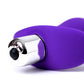 A-Toys by TOYFA Kamet Anal Vibro Plug, Beden L, silikon, mor, 14 cm