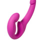 Fun Factory SHARE Strapon, silikon, mor, 23 cm