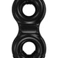 Bathmate Penis üzerindeki titreşim halkası Eight, elastomex, siyah, Ø4-5 cm