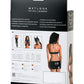 Glossy Parlak Brianna seti Wetlook malzemeden, Siyah, S