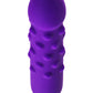 A-Toys  by TOYFA gerçekçi olmayan vibratör, silikon, mor, 17 cm