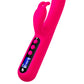 eroTeq Rablock Klitoral uyarımlı G noktası vibratörü , silikon, pembe, 23,5 cm