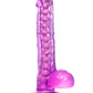 A-Toys by TOYFA Jel Dildo Celiam, TPE, mor, 20,5 cm