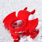 JOS SWEET DEVİL Penis Halkası, silikon, kırmızı, 8,5 cm