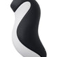 Satisfyer Orca Vakum dalgası temassız klitoral uyarıcı, silikon, siyah, 11,5 cm