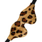 Anonymo BDSM Maske #0202, PU deri, baskılı, 26 cm