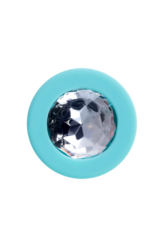 ToDo by Toyfa Brilliant Anal Plug, silikon, mavi, 8 cm, Ø 3 cm, 50 g