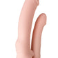 Gerçekçi TOYFA A-Toys Twint yapay penis, silikon, çıplak, 19,5 cm