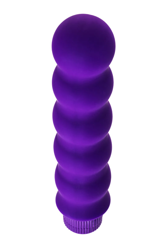A-Toys by TOYFA  Vibratör, silikon, mor, 17 cm