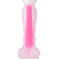 Beyond by Toyfa Peter Glow Gece Parlayan Dildo, Silikon, Şeffaf, 22 cm