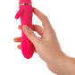 A-Toys by TOYFA Klitoral Uyarıcı Vibratör, silikon, pembe, 15 cm