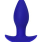 ToDo by Toyfa Fancy Anal Plug, silikon, mavi, 10,7 cm, Ø 3,5 cm