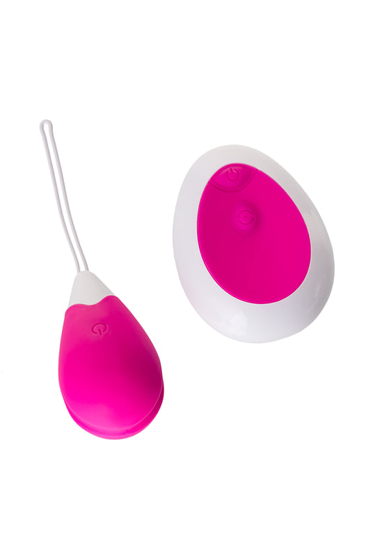 A-Toys by TOYFA Eggo Uzaktan Kumandalı  Vibratörü, silikon, Pembe, 6 cm