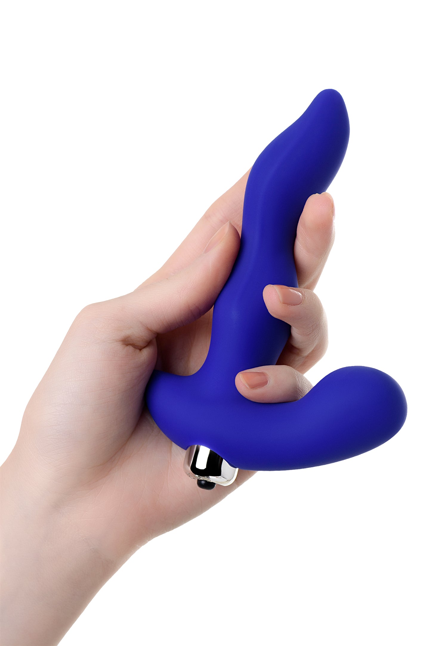 ToDo by Toyfa Stroman prostat stimülatörü, silikon, mavi, 14,5 cm
