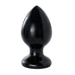 Lovetoy MAGNUM Dev Plug, 8 laminat, çap 60 mm, toplam uzunluk 115 mm, siyah, PVC